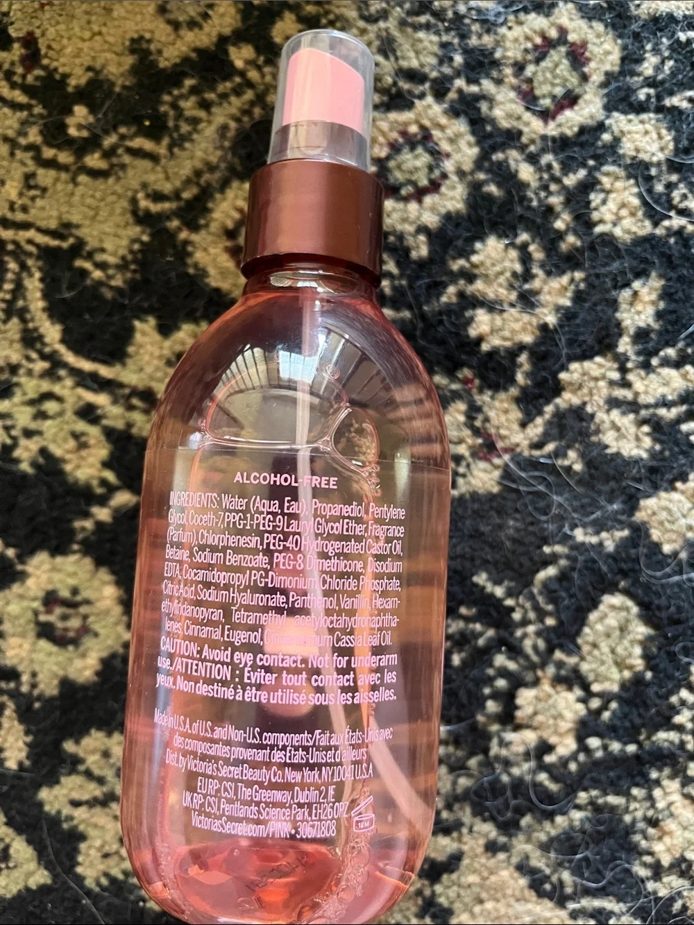 PINK Victoria's Secret Brown Sugar Pink Body & Hair Mist - Picture 4 of 5